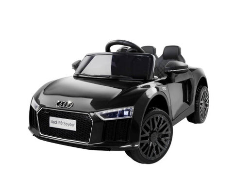 Kids Ride On Car Audi R8 Licensed Sports Electric Toy Cars Black