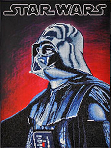 Mnp DOTZ  Star Wars Darth Vader (DDSW.1001) 42 x 57cm