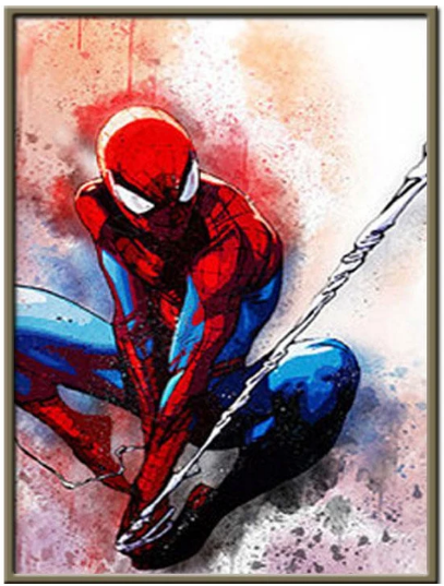 Spider-Man | Full Round Diamond Painting Kits 40x30