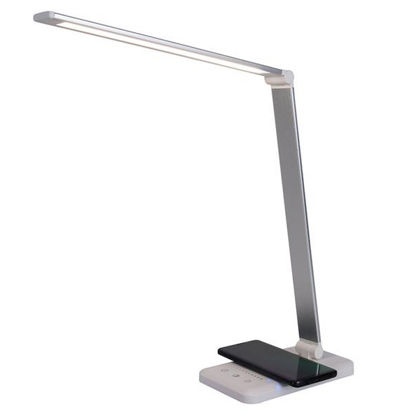 TRIUMPH  LED Table Lamp With Wireless and USB Charger