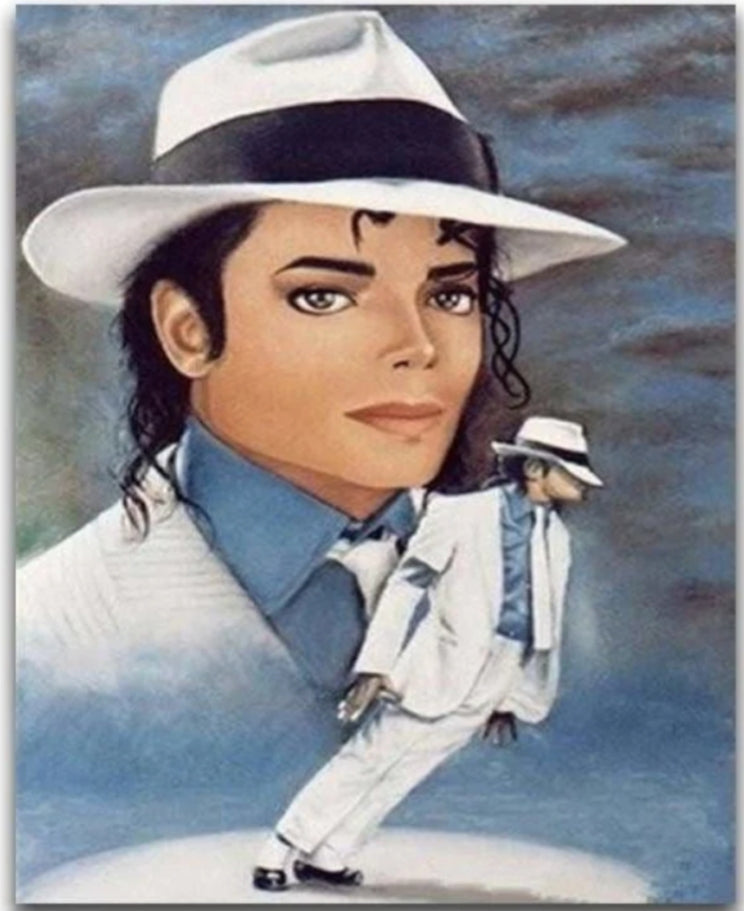Michael Jackson Diamond painting kit 30x50